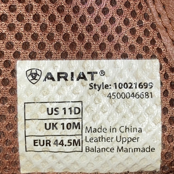 11D Ariat boots - Picture 4 of 8